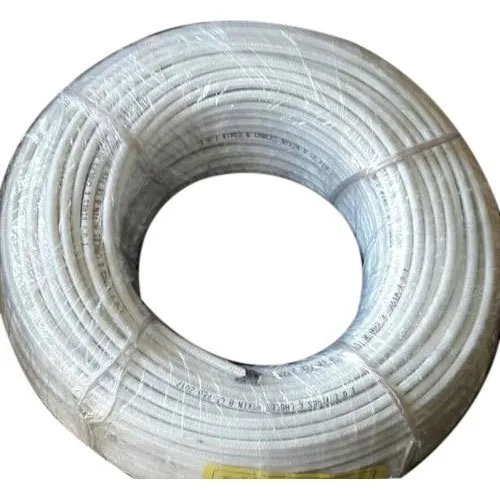 Miracle Single Core Cable 00-18 Uninyvin 100 Mtr White , 1 Roll