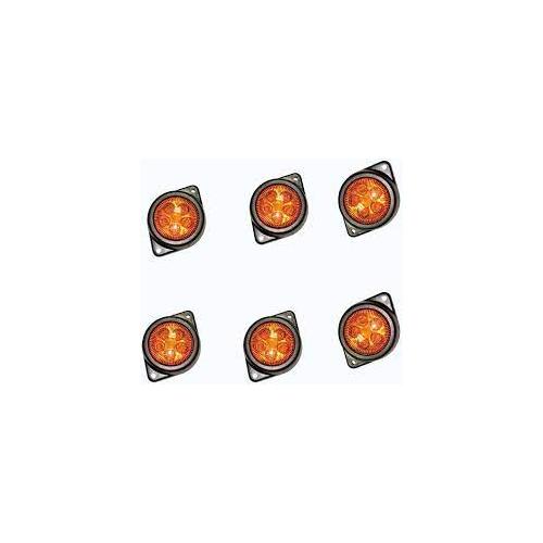 Apsmotiv Side Marker Waterproof Lights 6 LED 12V