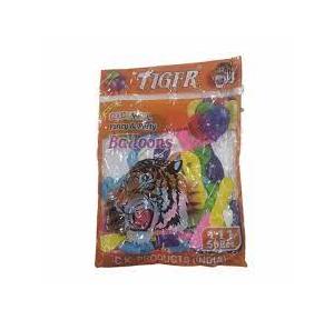 Tiger Balloons Medium Size Red Pack of 50
