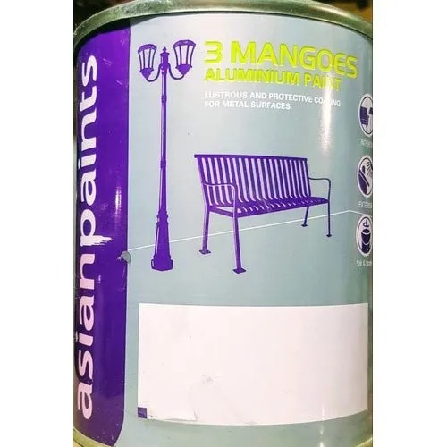 Asian Paints Synthetic Aluminium Paint 1 Ltr