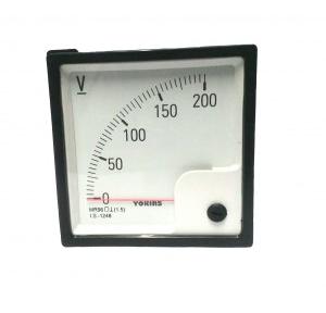 Yokins Moving Coil Analog Panel 0-24V DC Voltmeter