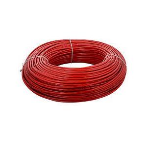 Polycab PVC Insulated Industrial Flexible Cable 1Sqmm 1 Core  100 Mtr 1 Roll Red