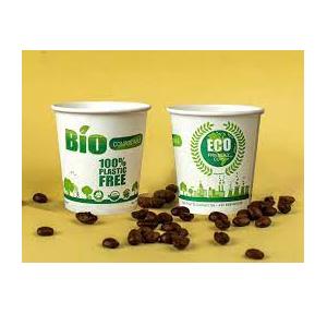 Biodegradable Paper Cup  210ML Pack of 80