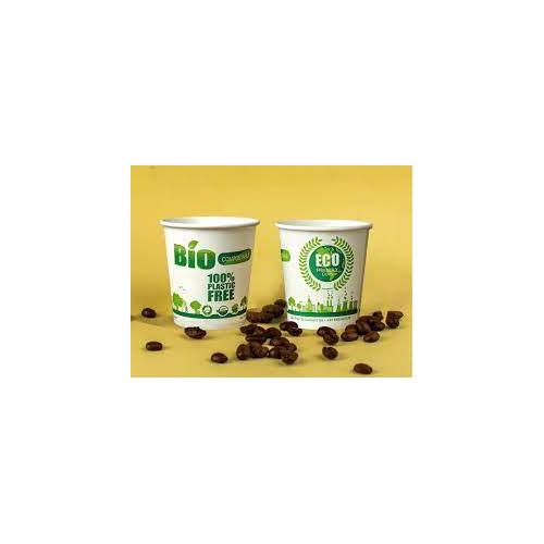 Biodegradable Paper Cup  210ML Pack of 80