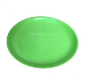 Kenford Polycarbonate Round Plate FP 10x10 Inch Green