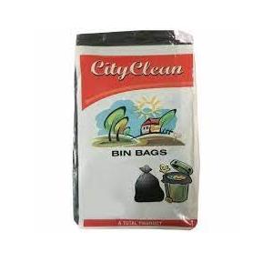 City Clean Garbage Bag Non biodegradable 19 x 21 Inch Pack of 30