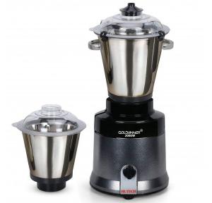 Goldwinner Commercial Mixer Grinder 5 Ltrs, 2000 W, Heavy duty, Aluminium body, with 2 Stainless Steel Jars