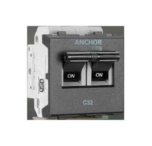 Anchor Mini MCB 65989GB 6A DP 'C'