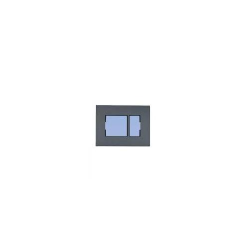 Anchor Penta 8 Module Vertical Regular Plates 65988B  Black