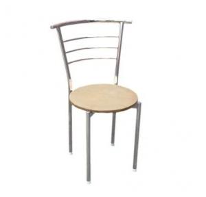 Stainless Steel Chair With Wooden Base Weight Approx 5Kg