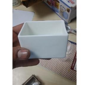 Bharat Bone China Sugar Kitchen Jar Container Off White , 500 Ml, Dimension: 10L x 6W x 7H CM