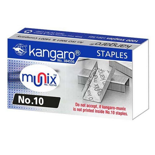 Kangaro Stapler Pins No 10 Pack of 20