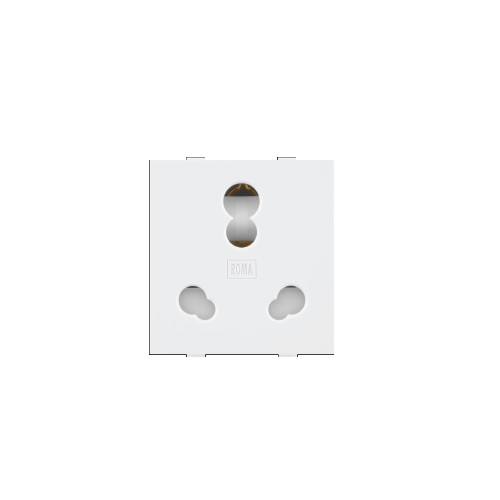 Anchor Roma Classic 20A & 10A Heavy Duty Twin Socket, 30828