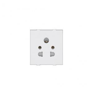 Anchor Roma Classic 10A 2Pin & 3 Pin Multi Socket for Cell Phone Pin, 30373