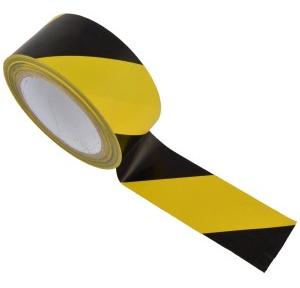 Jonson Zebra Floor Marking Tape  Tape, 2 Inch X 33 Mtr, Black and Yellow