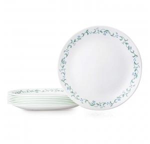 Corelle Country Cottage Floral Design Glass Full Plate 26cm