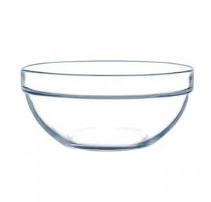 Borosil Serving Glass Bowl Stackable 245ml Pack of 6