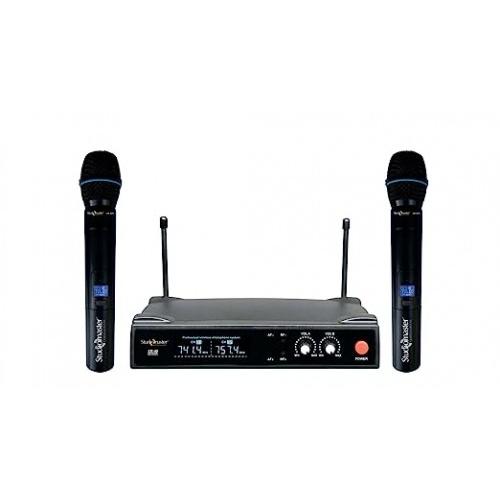 Studiomaster XR 40HH Dual Hand Wireless Microphone