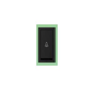 Anchor Roma Classic Flat Bell Push Switch 20924MB 10A 1 Module  Matt Black