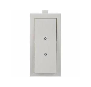 Anchor Roma Classic Flat Switch 2 Way 20923S 10AX 1 Module Silver