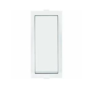 Anchor Roma Classic Flat Switch 1 Way With Indicator 20951S 25A 1 Module Silver