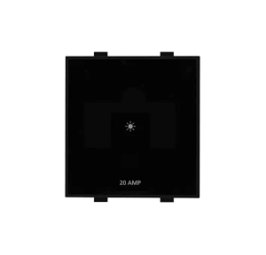 Anchor Roma Classic Modular Touch Switch 1Way 22960B 20A Black