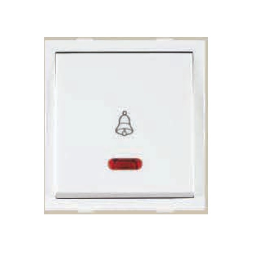 Anchor Roma Classic 10A Dura Bell Push Switch with Neon, 30715