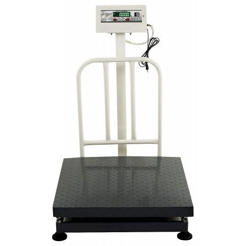 Iscale Electronic Platform Weighing Scale 200 Kg Capacity MS Body 20g Accuracy Platform Size : 20x20 Inch (500x500mm), Model : ISP-200M