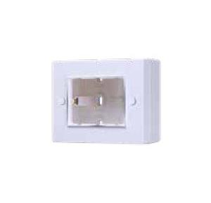 Anchor Roma Classic Surface Box With Plate 35192 2 Module (White)