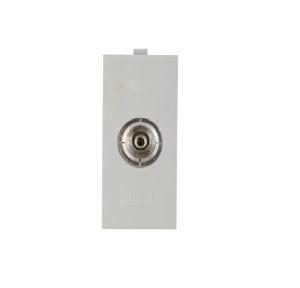 Anchor Roma Classic TV Socket Outlet Single 21157S Silver