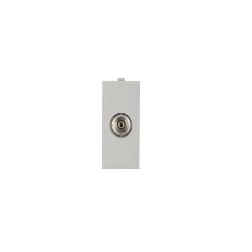 Anchor Roma Classic TV Socket Outlet Single 21157S Silver