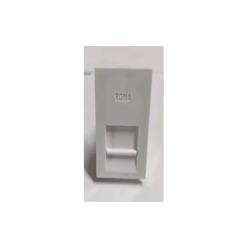 Anchor Roma Classic RJ 45 Comp Socket Cat 6 35763S Silver