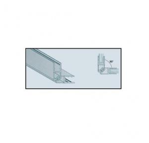 Ozone 90 degree Magnetic Glass Door Seal, OPS-M3-10