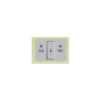 Anchor Roma Classic DND and MMR With Bell Push and Indicator 34997S Silver