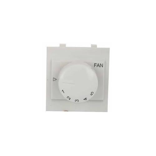 Anchor Roma Classic Fan Regulator (7 Step) 22037 2 Module 100W White