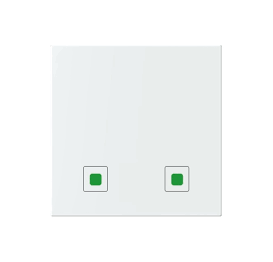 Anchor Roma Urban Modular Touch 1Way 2 Switches 71002 400W, 240V White