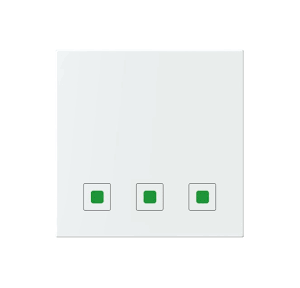 Anchor Roma Urban Modular Touch 1Way 3 Switches 71003 400W, 240V White