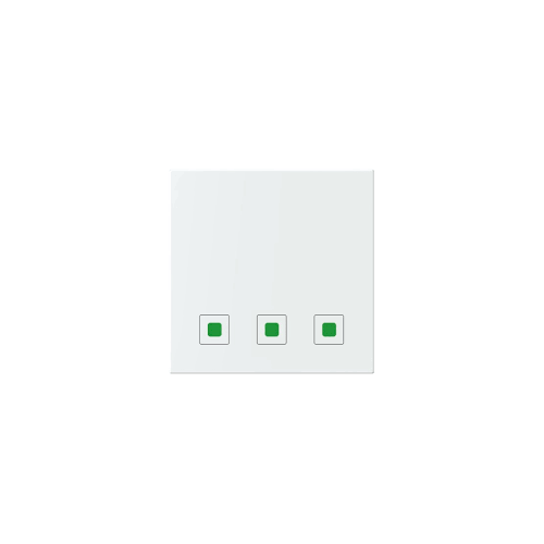 Anchor Roma Urban Modular Touch 1Way 3 Switches 71003 400W, 240V White