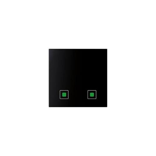 Anchor Roma Urban Modular Touch 1Way 2 Switches 71002B 400W, 240V Black