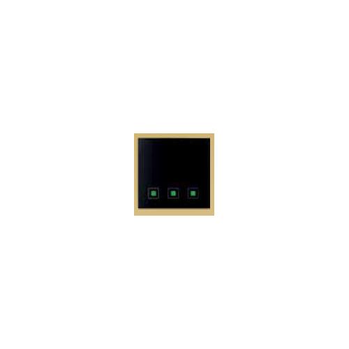 Anchor Roma Urban Modular Touch 1Way 4 Switches 71004B 400W,  240V Black