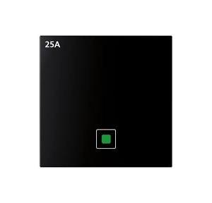 Anchor Roma Urban Modular Touch 1 Switch 71007B 25A, 240V Black