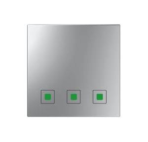 Anchor Roma Urban Modular Touch 1Way 3 Switches 71003S 400W, 240V Silver