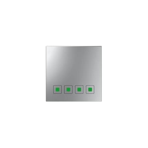 Anchor Roma Urban Modular Touch 1Way 4 Switches 71004S 400W, 240V Silver
