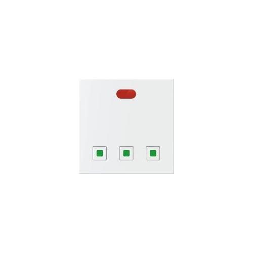 Anchor Roma Urban  Modular Touch 1Way 3 Switches With Remote 71003-RC 400W, 240V White