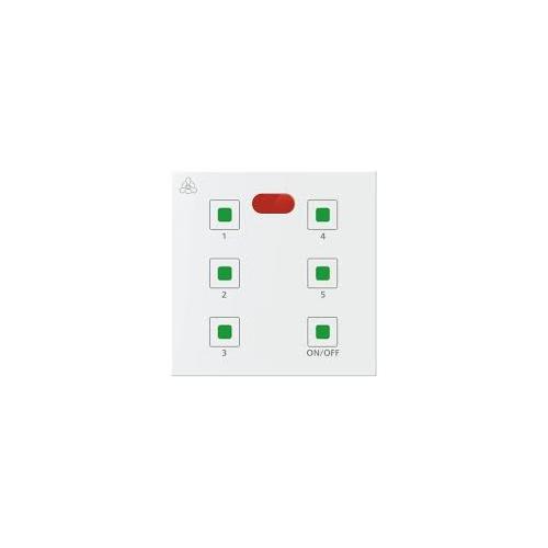 Anchor Roma Urban Modular Touch Switch With Remote Fan Regulator 71008-RC 100W, 240V White