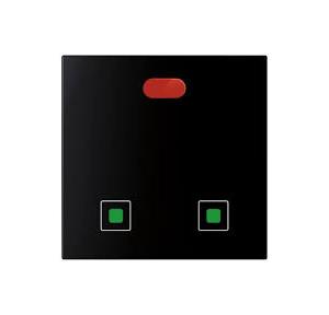 Anchor Roma Urban Modular Touch 1Way 2 Switches With Remote 71002B-RC 400W, 240V Black