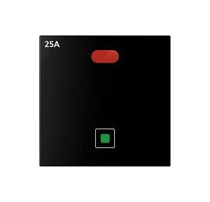 Anchor Roma Urban Modular Touch 1 Switch With Remote 1007B-RC 25A, 240V Black