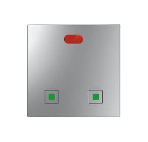 Anchor Roma Urban Modular Touch 1Way 2 Switches With Remote 71002S-RC 400W, 240V Silver