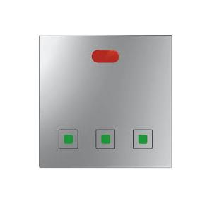 Anchor Roma Urban Modular Touch 1Way 3 Switches With Remote 71003S-RC 400W, 240V Silver