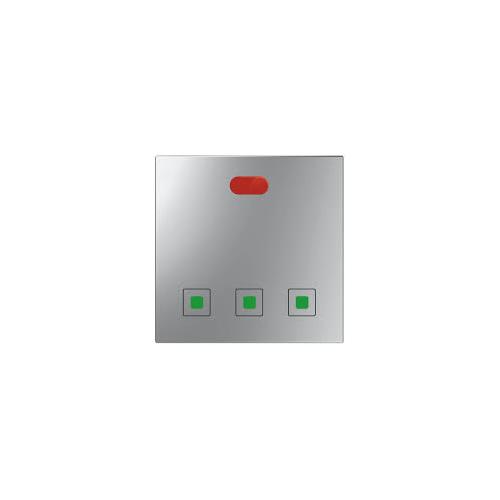 Anchor Roma Urban Modular Touch 1Way 3 Switches With Remote 71003S-RC 400W, 240V Silver